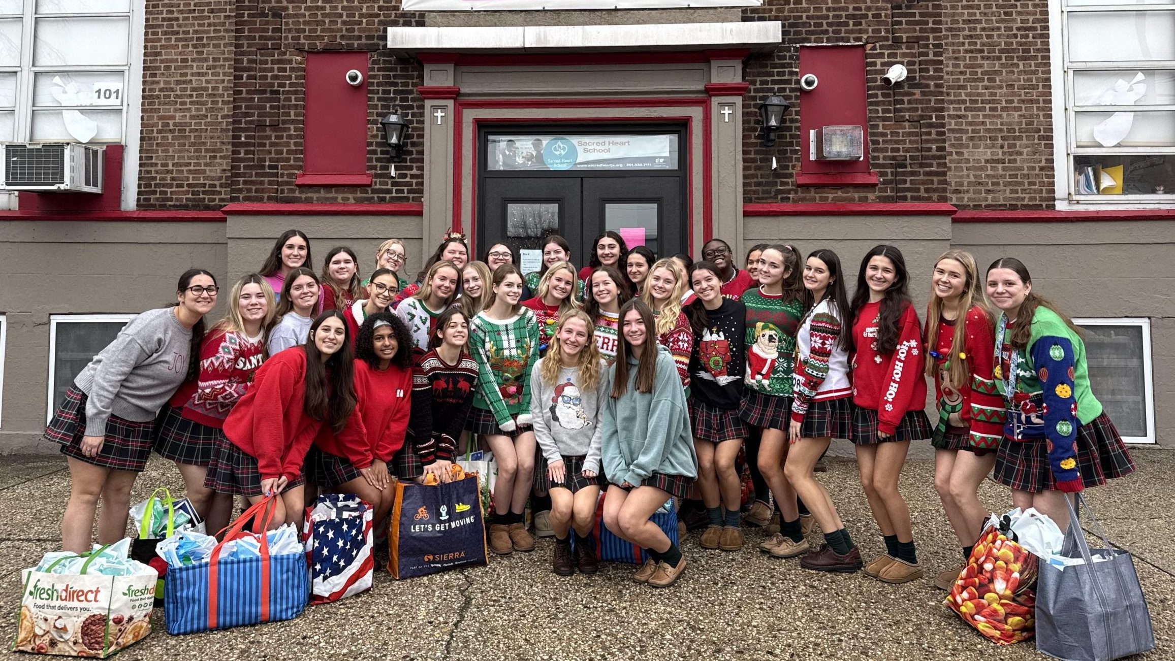 girls school service event