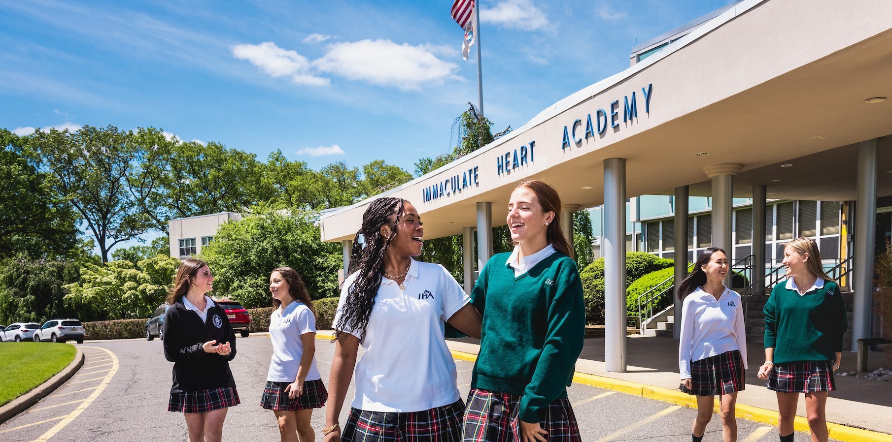 all girls catholic private school campus